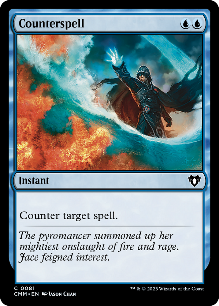 Counterspell [Commander Masters] Magic: The Gathering