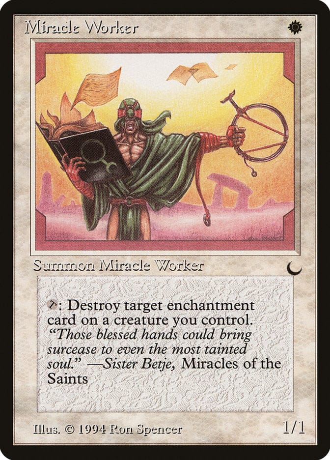 Miracle Worker [The Dark] Magic: The Gathering