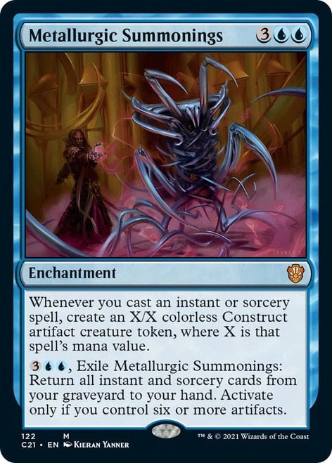Metallurgic Summonings [Commander 2021] Magic: The Gathering
