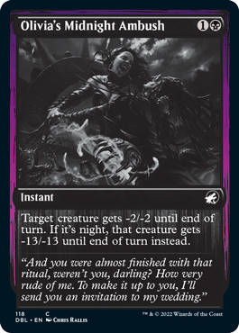 Olivia's Midnight Ambush [Innistrad: Double Feature] Magic: The Gathering