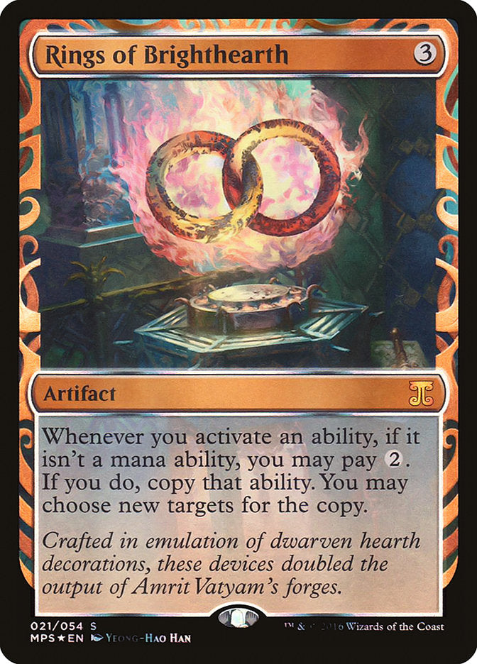 Rings of Brighthearth [Kaladesh Inventions] Magic: The Gathering