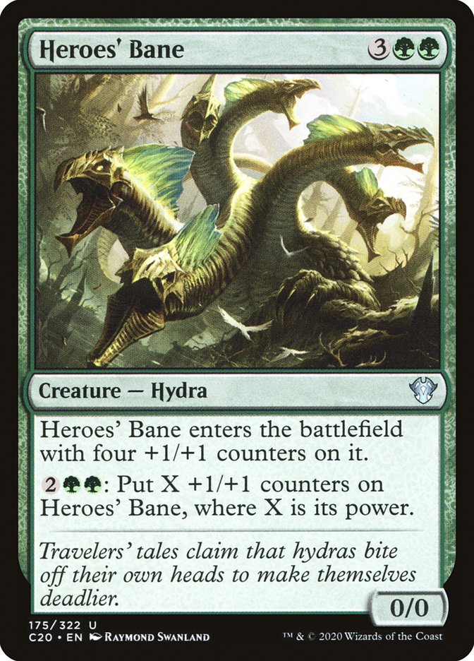 Heroes' Bane [Commander 2020] Magic: The Gathering
