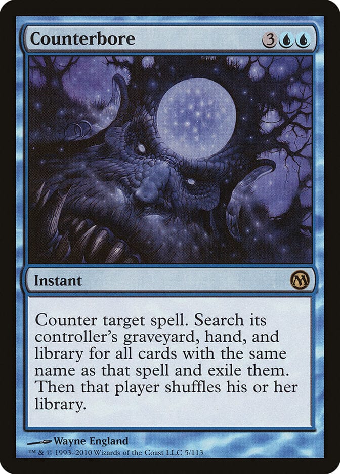 Counterbore [Duels of the Planeswalkers] Magic: The Gathering