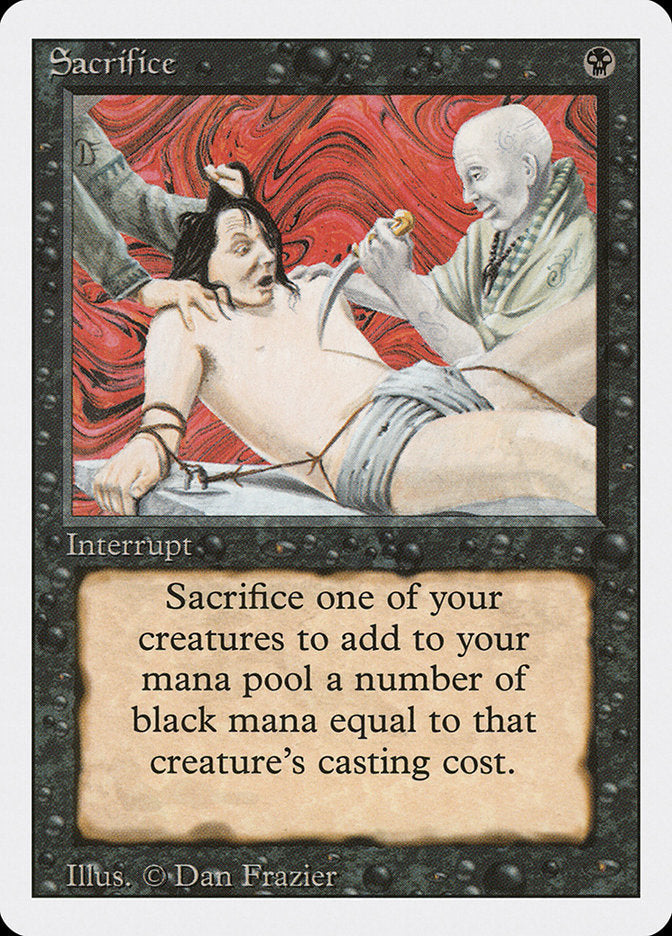 Sacrifice [Revised Edition] Magic: The Gathering