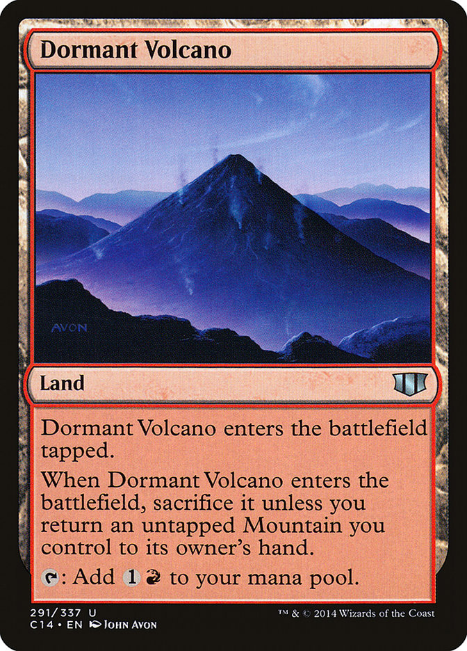 Dormant Volcano [Commander 2014] Magic: The Gathering