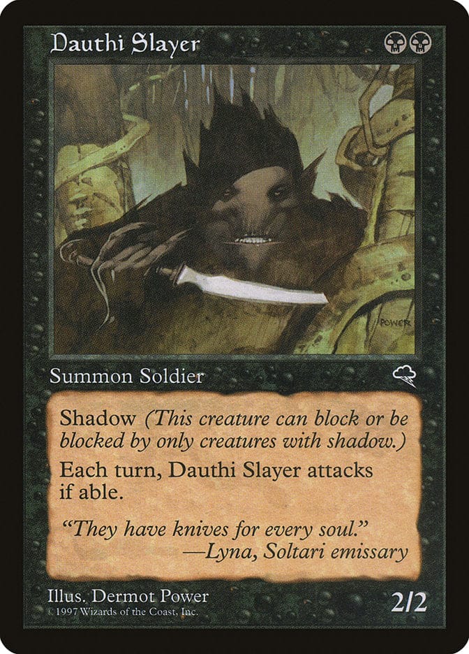 Dauthi Slayer [Tempest] Magic: The Gathering