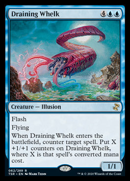 Draining Whelk [Time Spiral Remastered] Magic: The Gathering