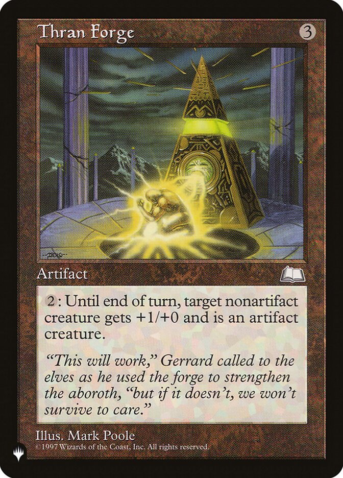 Thran Forge [The List] Magic: The Gathering