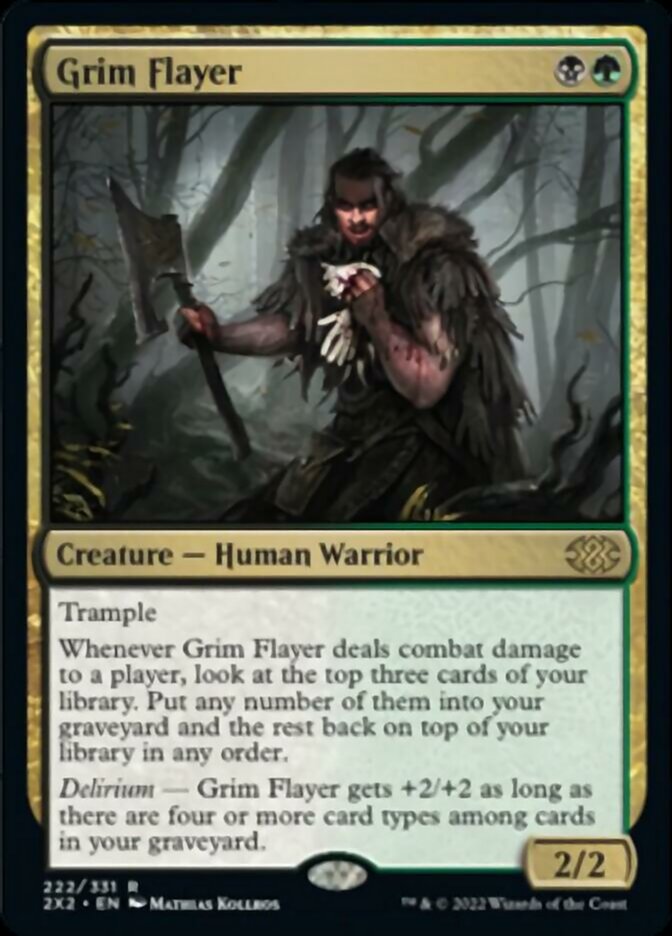 Grim Flayer [Double Masters 2022] Magic: The Gathering