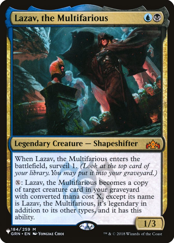 Lazav, the Multifarious [The List] Magic: The Gathering