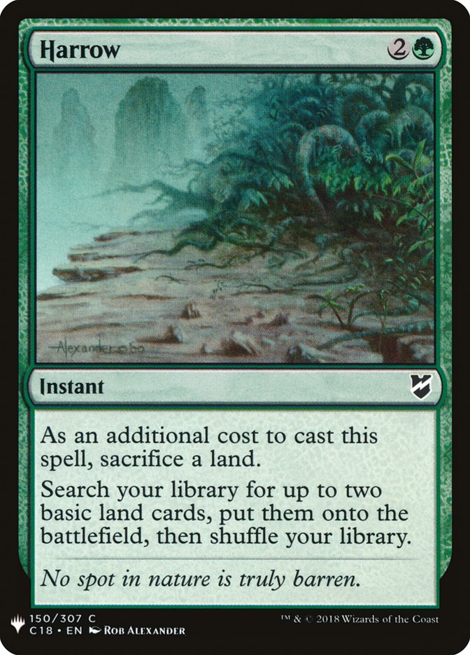 Harrow [Mystery Booster] Magic: The Gathering