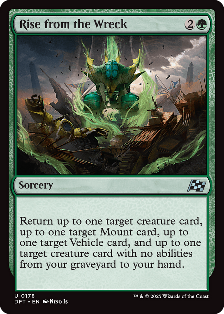 Rise from the Wreck [Aetherdrift] Magic: The Gathering