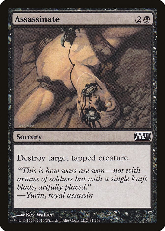 Assassinate [Magic 2011] Magic: The Gathering