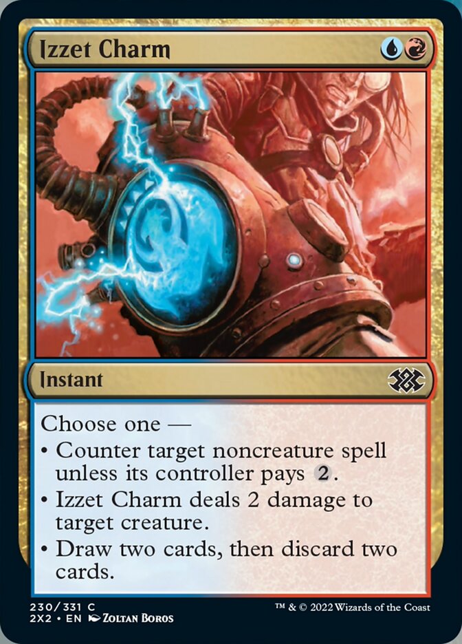 Izzet Charm [Double Masters 2022] Magic: The Gathering