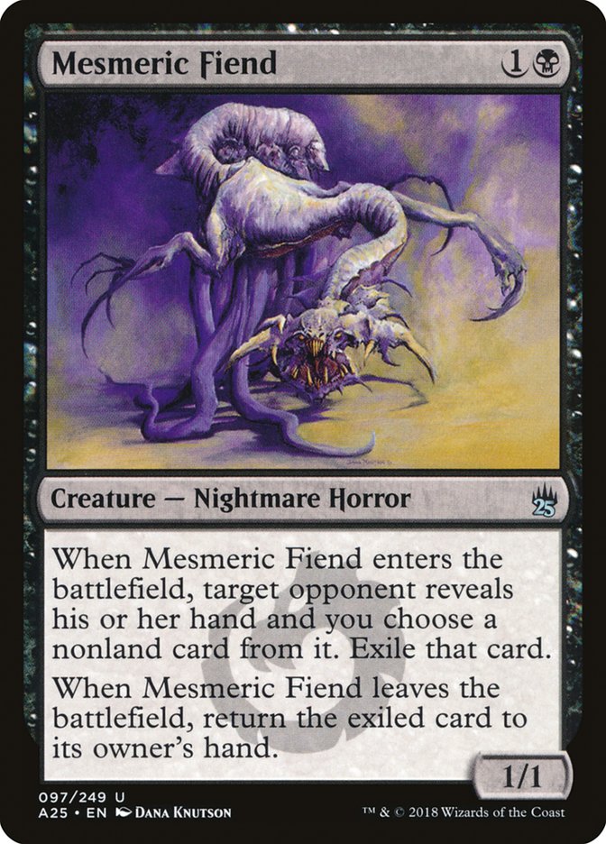 Mesmeric Fiend [Masters 25] Magic: The Gathering
