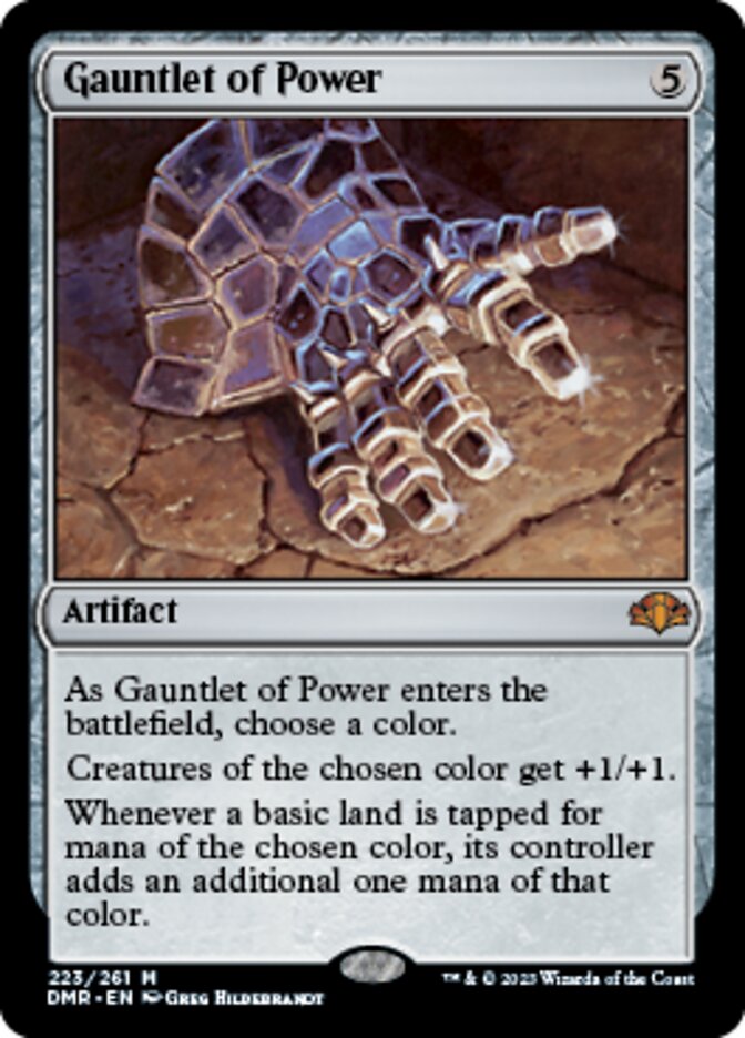 Gauntlet of Power [Dominaria Remastered] Magic: The Gathering