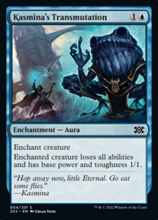 Kasmina's Transmutation [Double Masters 2022] Magic: The Gathering