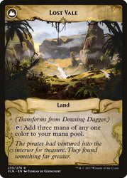 Dowsing Dagger // Lost Vale [Ixalan] Magic: The Gathering