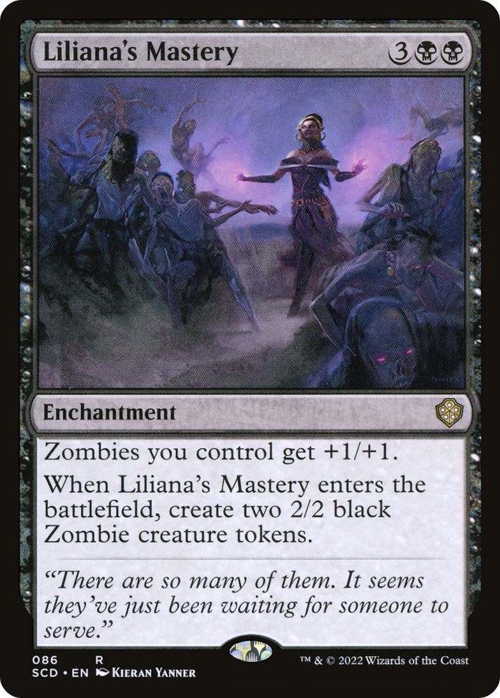 Liliana's Mastery [Starter Commander Decks] Magic: The Gathering