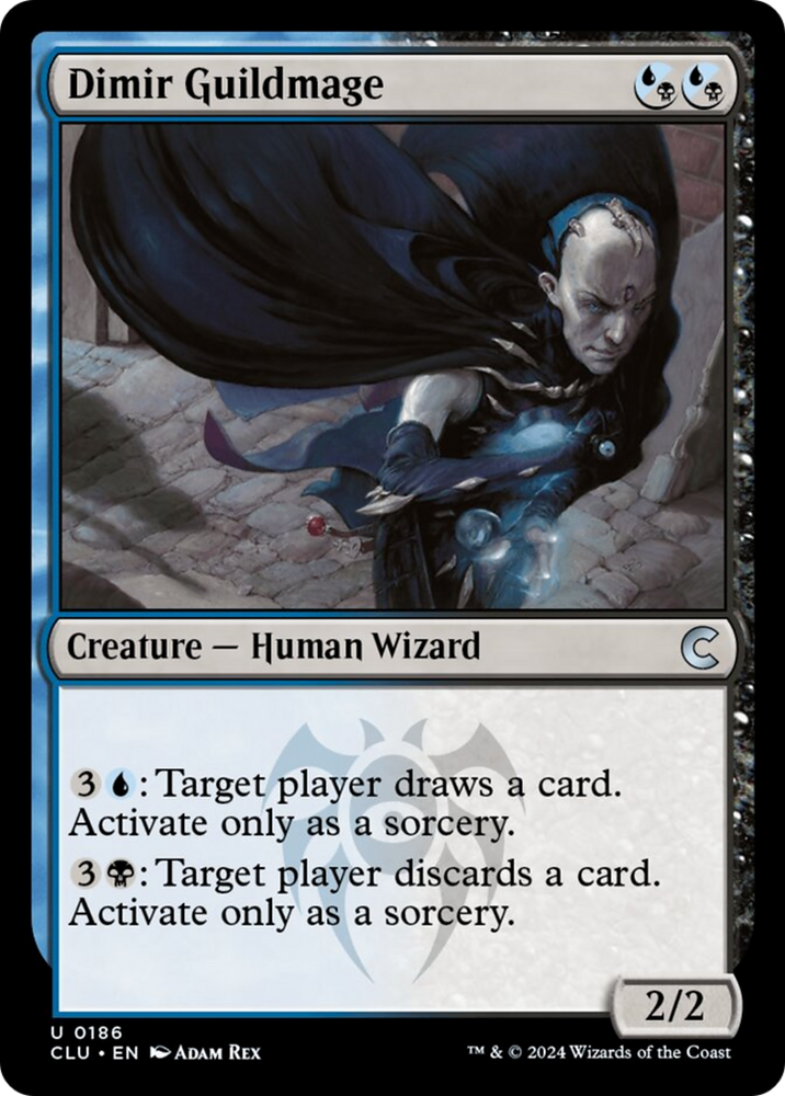 Dimir Guildmage [Ravnica: Clue Edition] Magic: The Gathering