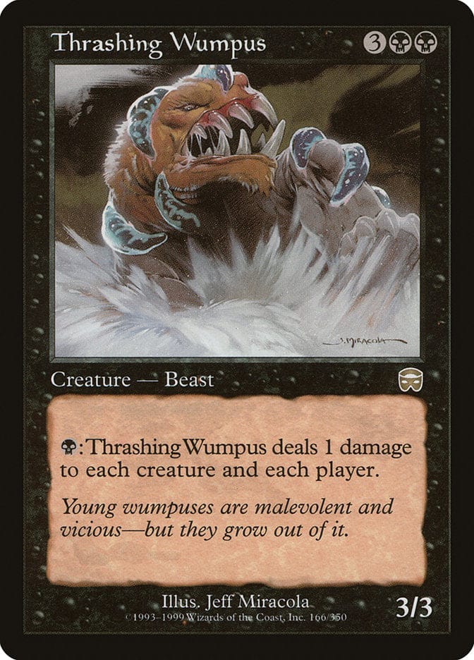 Thrashing Wumpus [Mercadian Masques] Magic: The Gathering