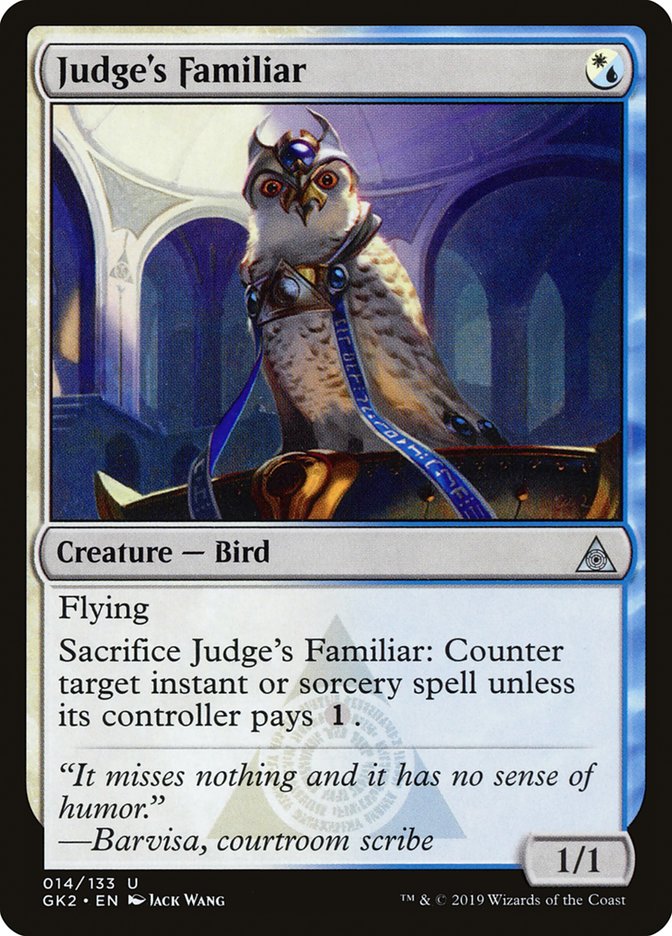 Judge's Familiar [Ravnica Allegiance Guild Kit] Magic: The Gathering
