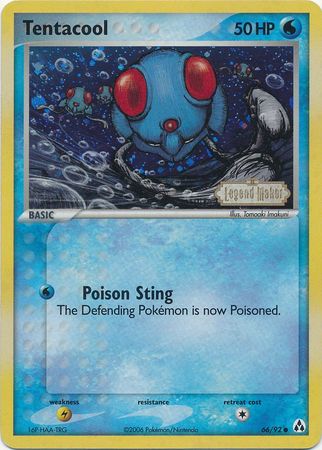 Tentacool (66/92) (Stamped) [EX: Legend Maker] Pokémon