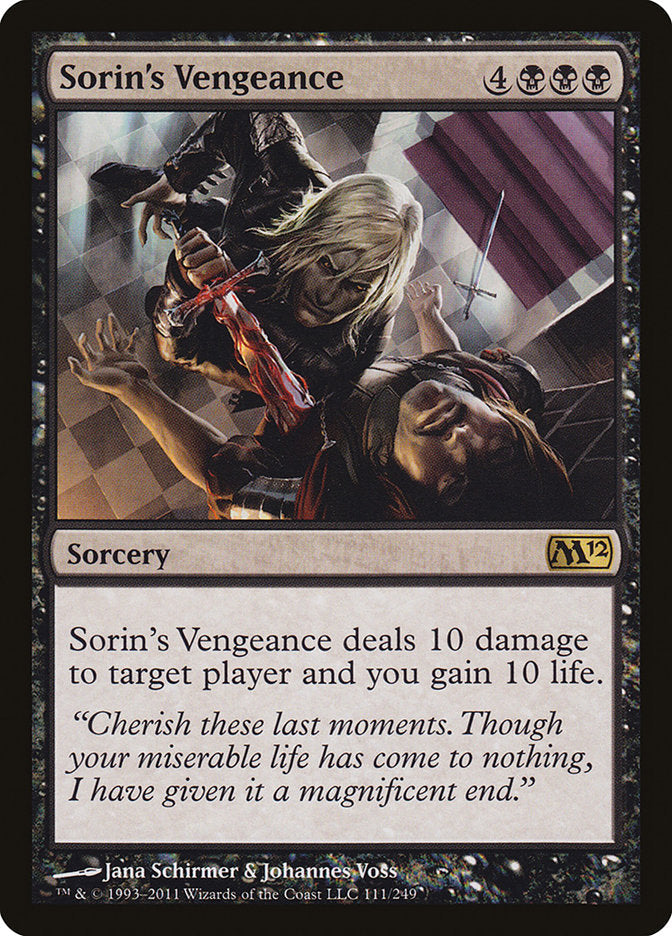 Sorin's Vengeance [Magic 2012] Magic: The Gathering