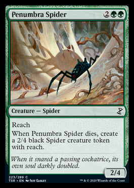 Penumbra Spider [Time Spiral Remastered] Magic: The Gathering