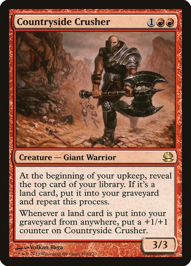 Countryside Crusher [Modern Masters] Magic: The Gathering