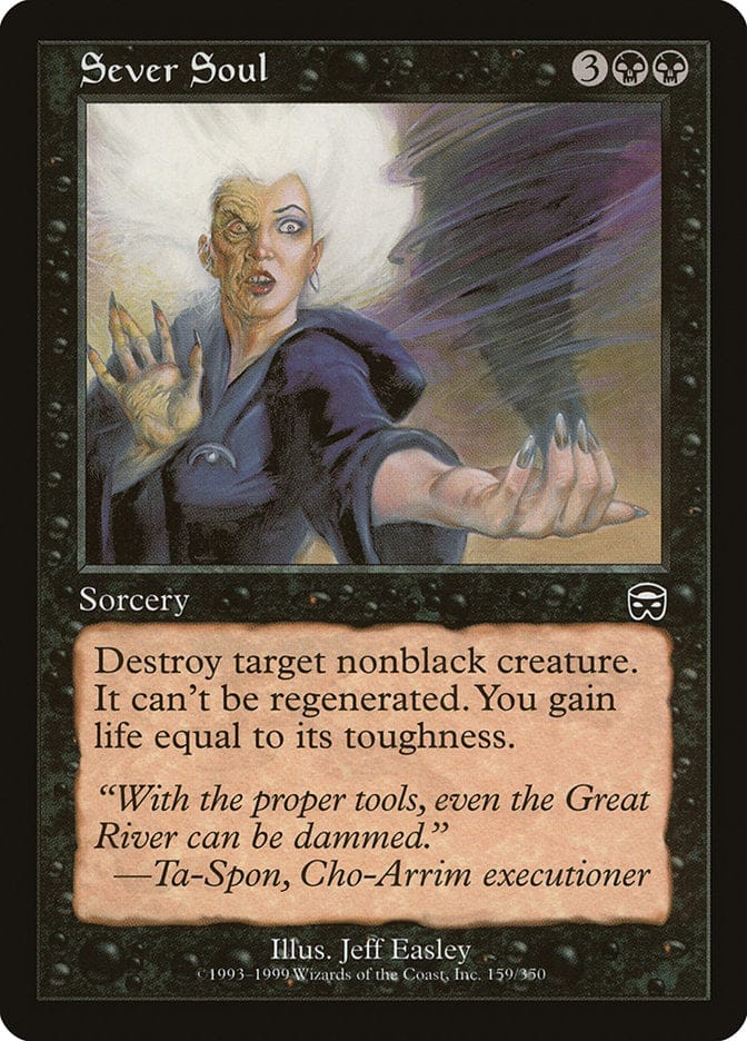 Sever Soul [Mercadian Masques] Magic: The Gathering