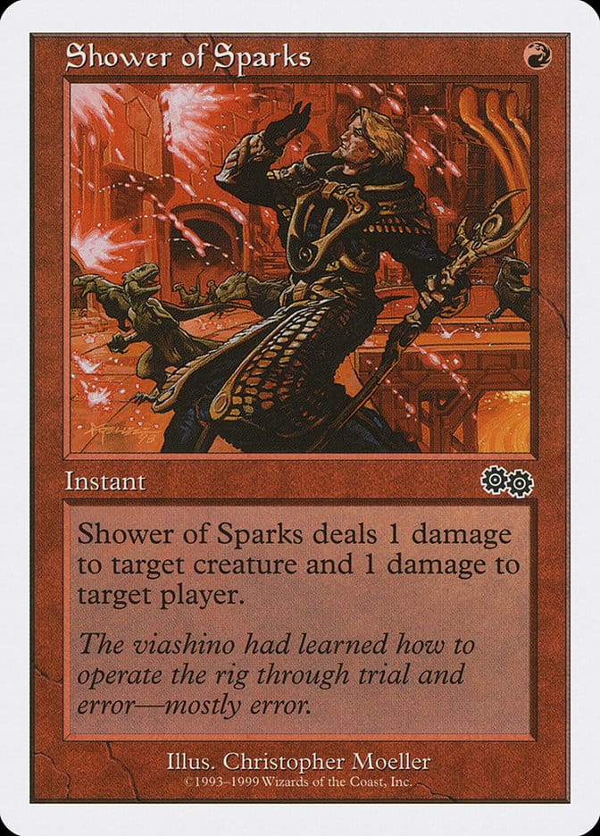 Shower of Sparks [Battle Royale] Magic: The Gathering