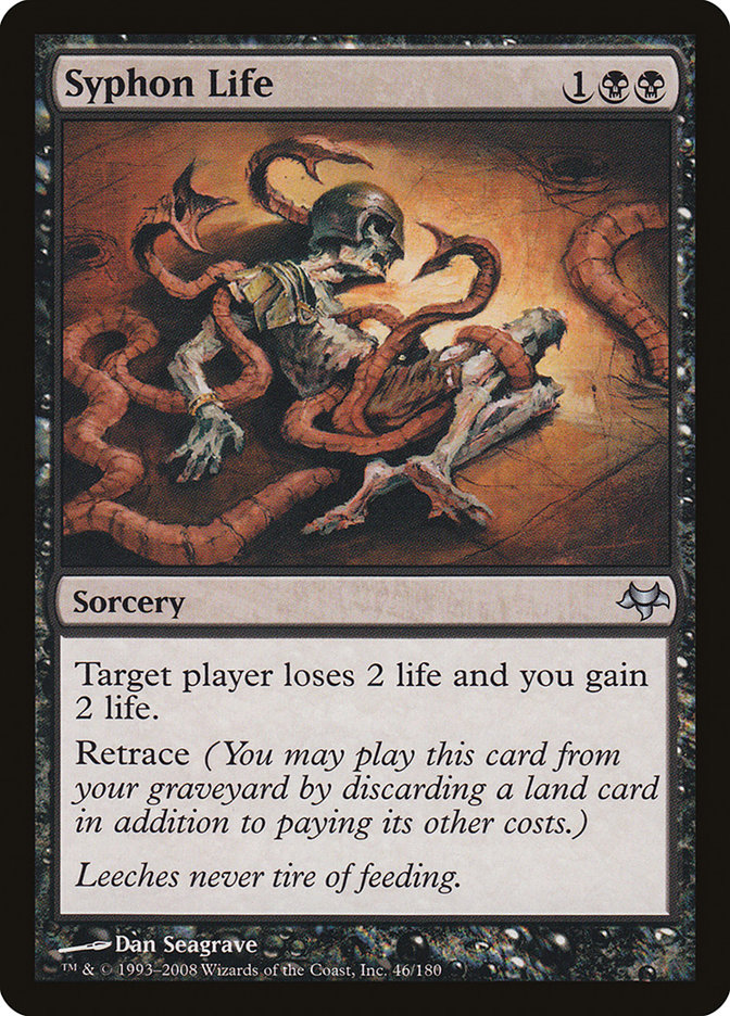 Syphon Life [Eventide] Magic: The Gathering