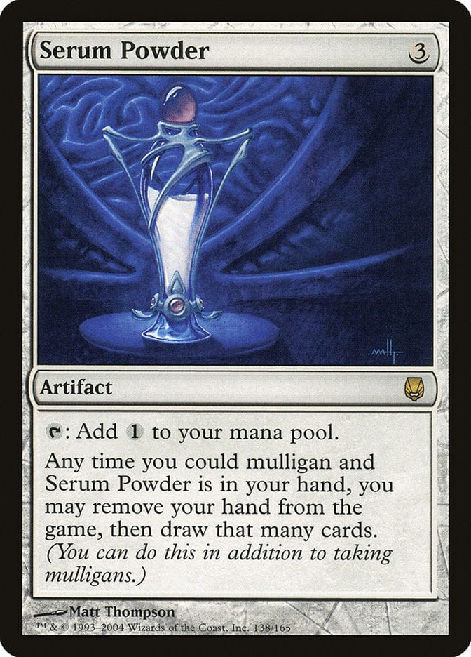 Serum Powder [Darksteel] Magic: The Gathering