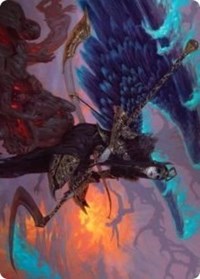 Eradicator Valkyrie Art Card [Kaldheim Art Series] Magic: The Gathering