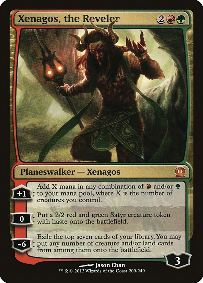 Xenagos, the Reveler [Theros] Magic: The Gathering