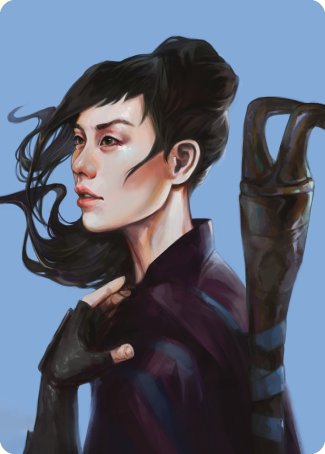 Yuriko, the Tiger's Shadow Art Card [Commander Masters Art Series] Magic: The Gathering