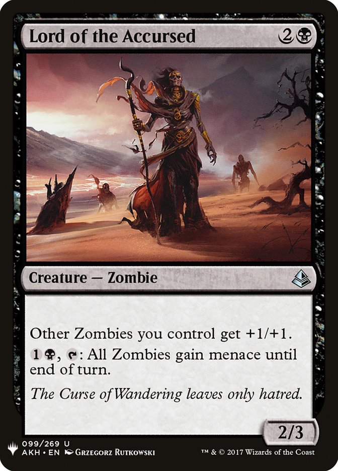 Lord of the Accursed [Mystery Booster] Magic: The Gathering