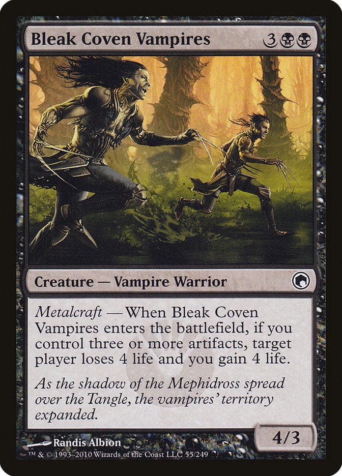 Bleak Coven Vampires [Scars of Mirrodin] Magic: The Gathering