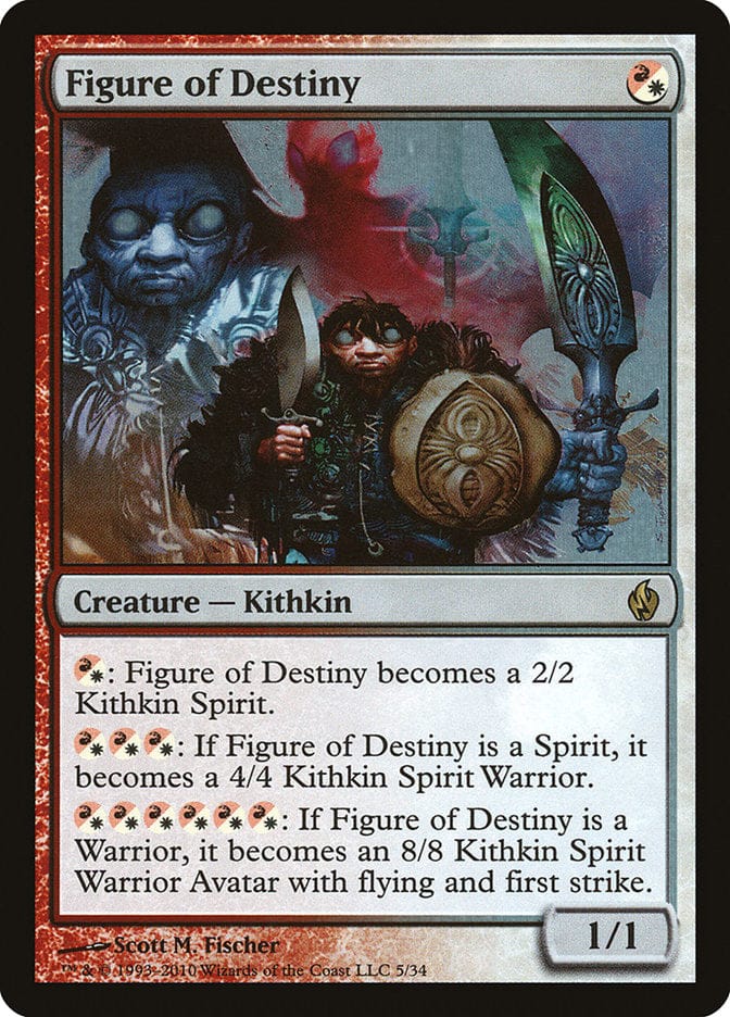 Figure of Destiny [Premium Deck Series: Fire and Lightning] Magic: The Gathering