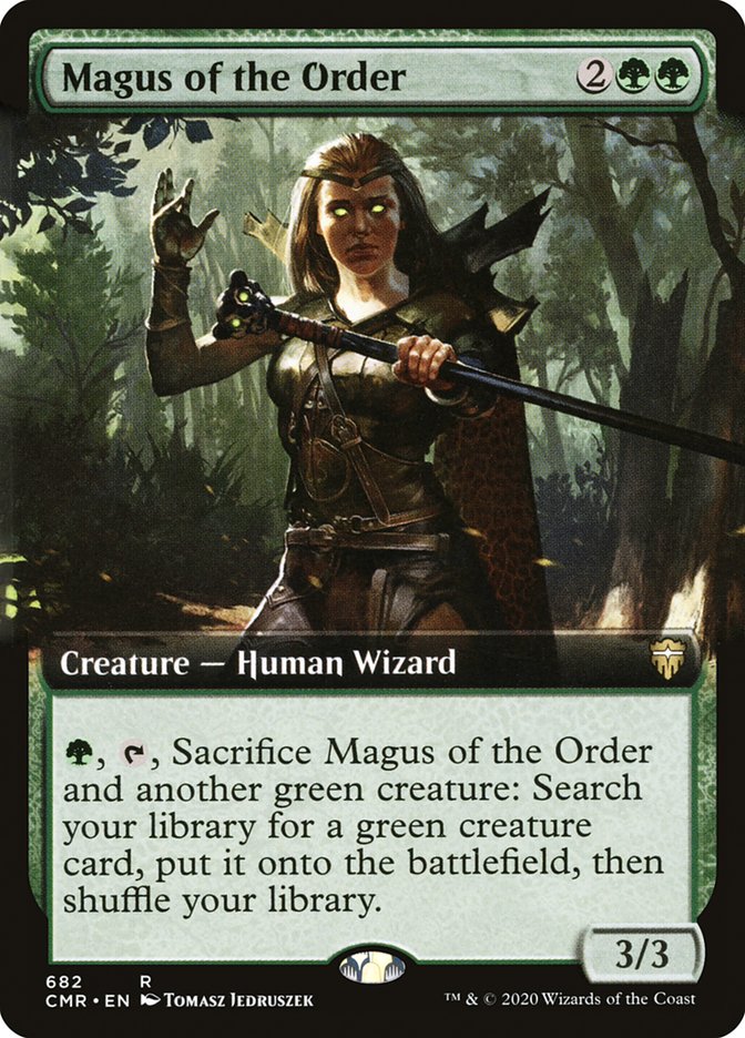 Magus of the Order (Extended Art) [Commander Legends] Magic: The Gathering