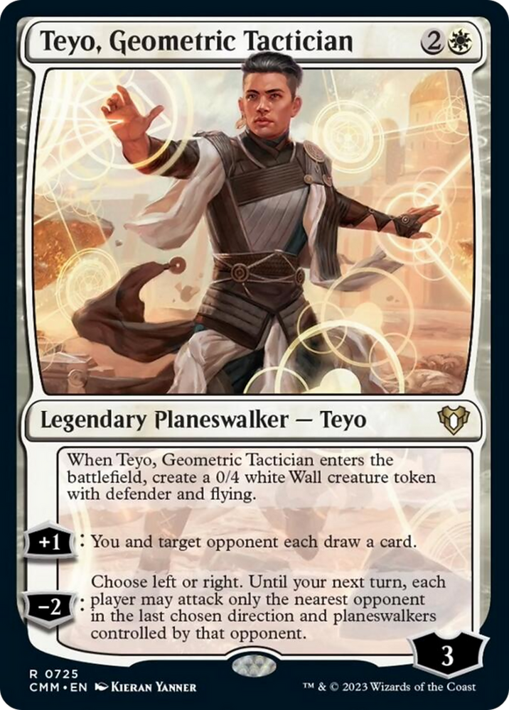 Teyo, Geometric Tactician [Commander Masters] Magic: The Gathering