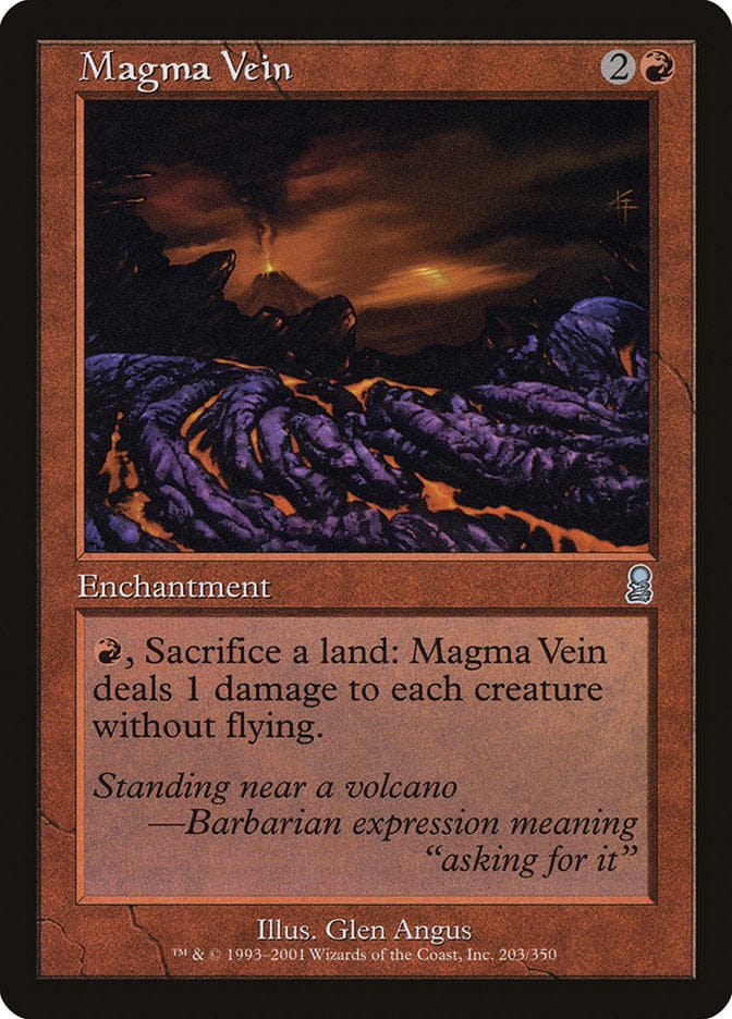 Magma Vein [Odyssey] Magic: The Gathering