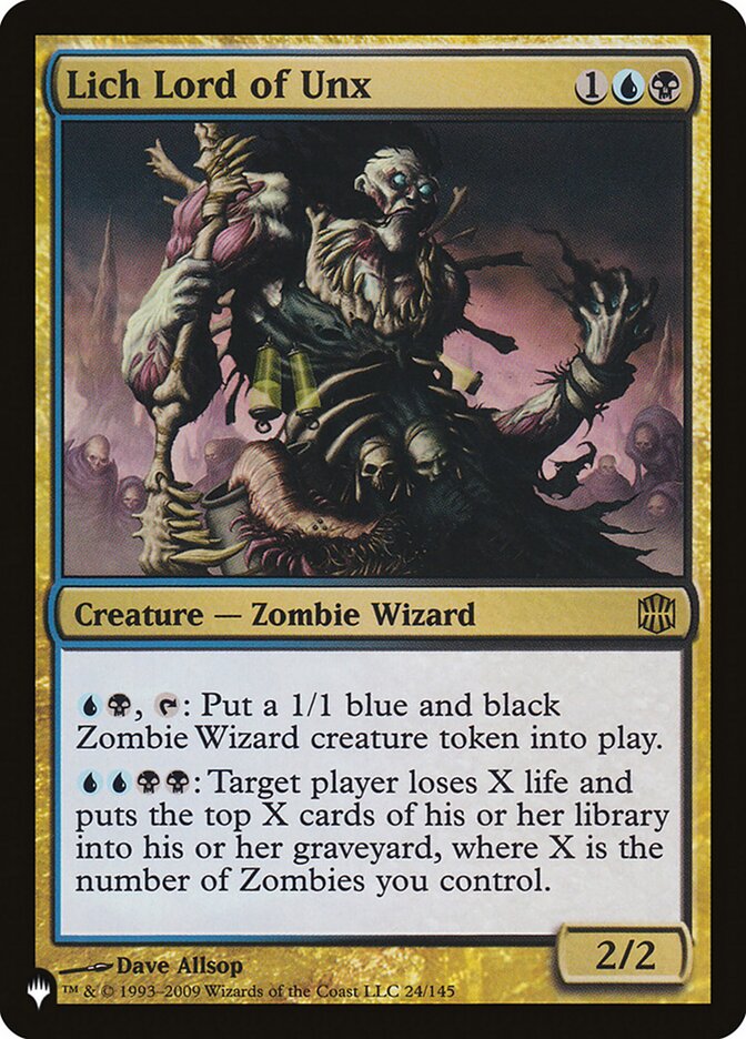 Lich Lord of Unx [The List] Magic: The Gathering