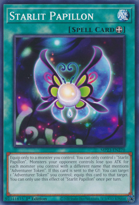 Starlit Papillon [MP23-EN270] Common - Yugioh Cards For Your TCG Needs!