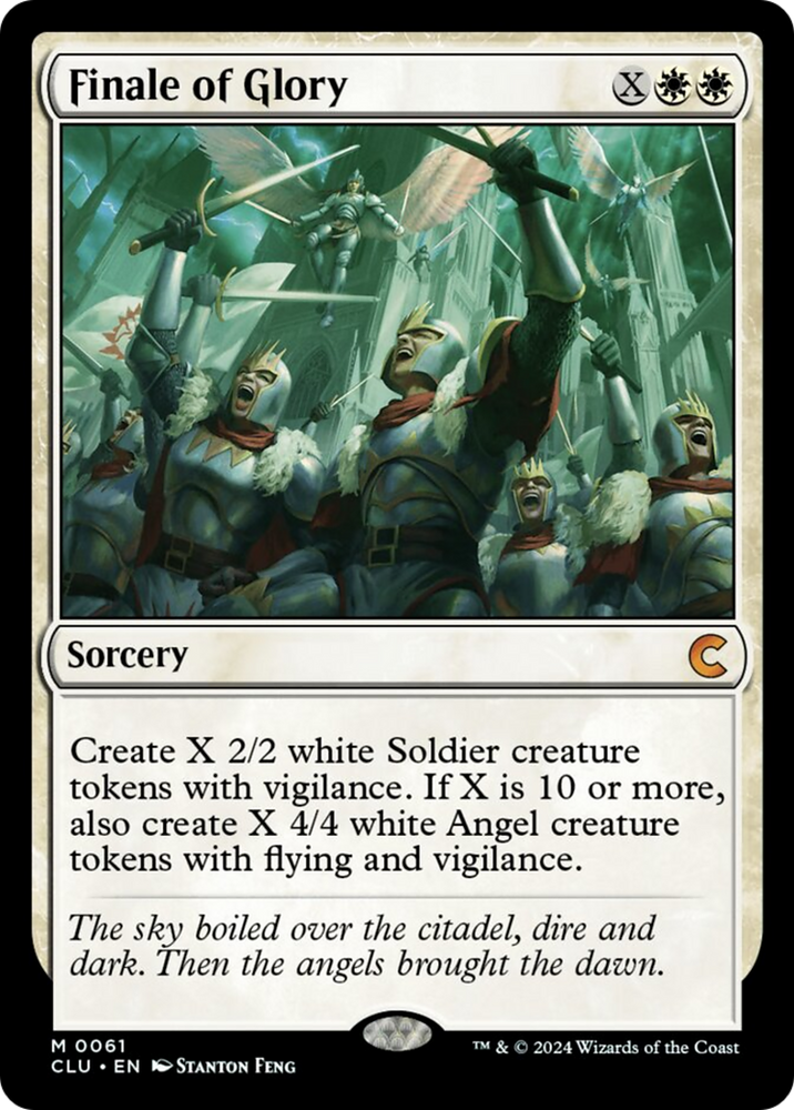 Finale of Glory [Ravnica: Clue Edition] Magic: The Gathering