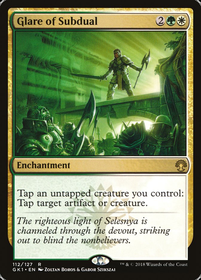 Glare of Subdual [Guilds of Ravnica Guild Kit] Magic: The Gathering