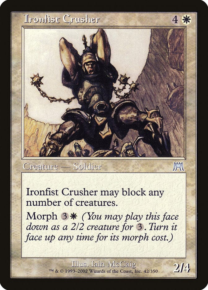 Ironfist Crusher [Onslaught] Magic: The Gathering