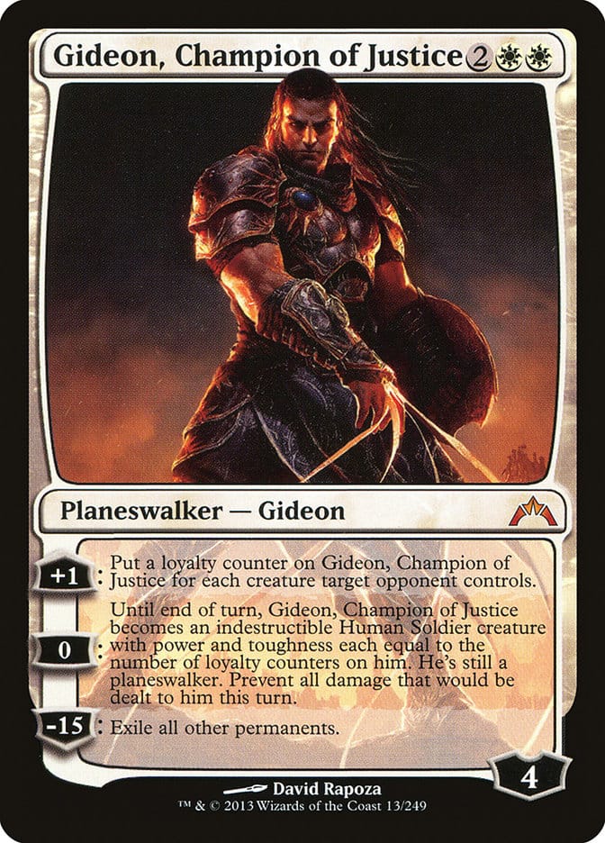 Gideon, Champion of Justice [Gatecrash] Magic: The Gathering