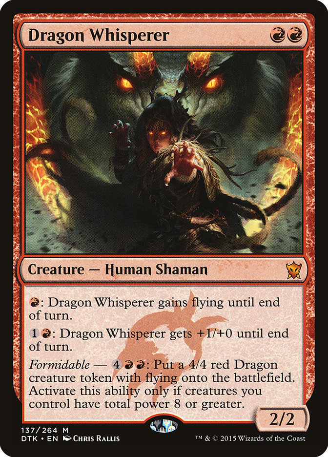 Dragon Whisperer [Dragons of Tarkir] Magic: The Gathering